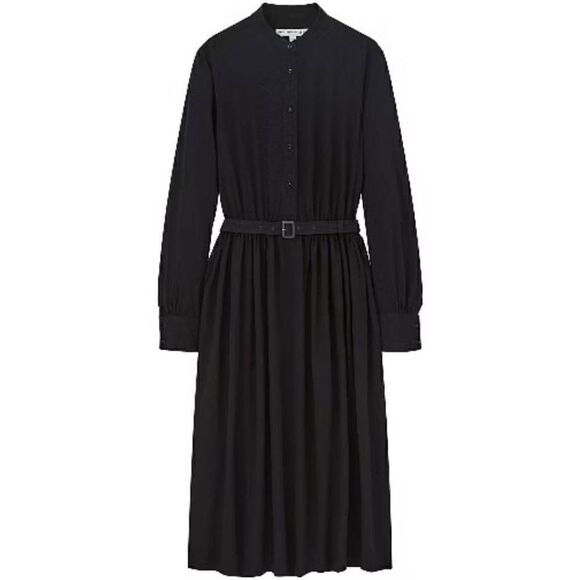 Ines de la Fressange x Uniqlo button up belted dress XS - Picture 1 of 8
